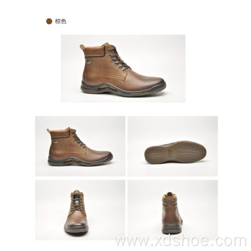 Men's outdoor casual leather boot